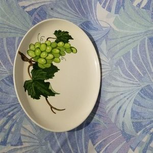 California Fruit By Metlox Hand Painted